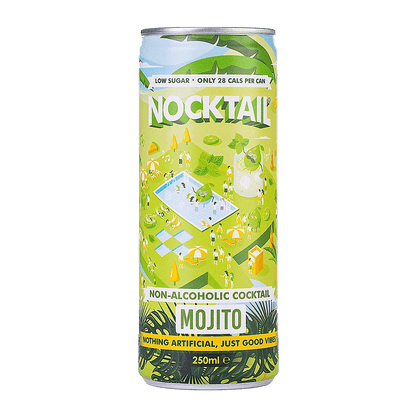 Nocktail Mojito Premixed Mocktail 250mL - Nocktail - Craftzero