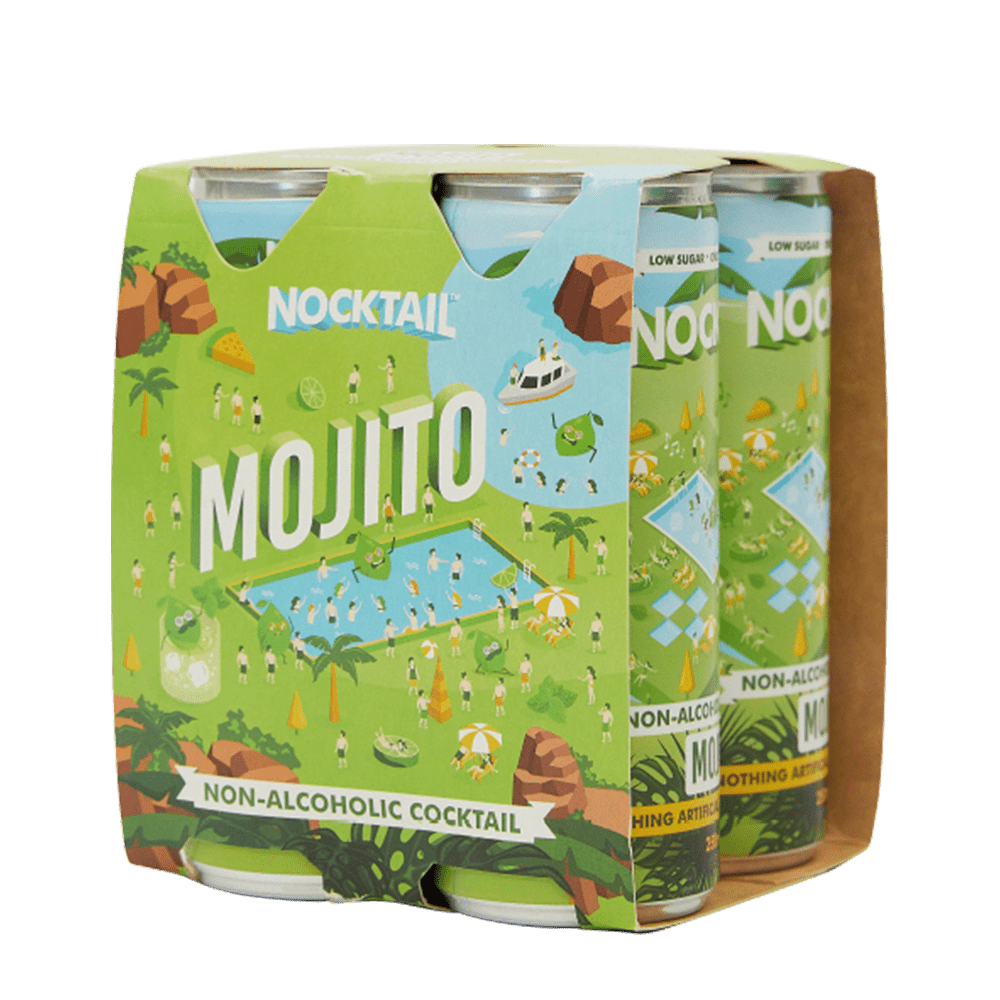 Nocktail Mojito Premixed Mocktail 250mL - Nocktail - Craftzero