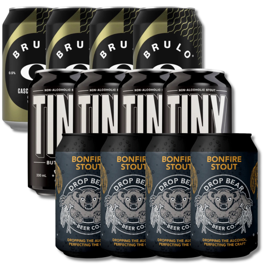 Non-Alcoholic Stout Selection (12 Pack) - Craftzero - Craftzero
