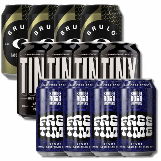 Non-Alcoholic Stout Selection (12 Pack) - Craftzero - Craftzero