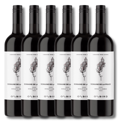 Oddbird Merlot Shiraz Domaine de la Prade Organic Alcohol Free 750ml - Oddbird - Craftzero