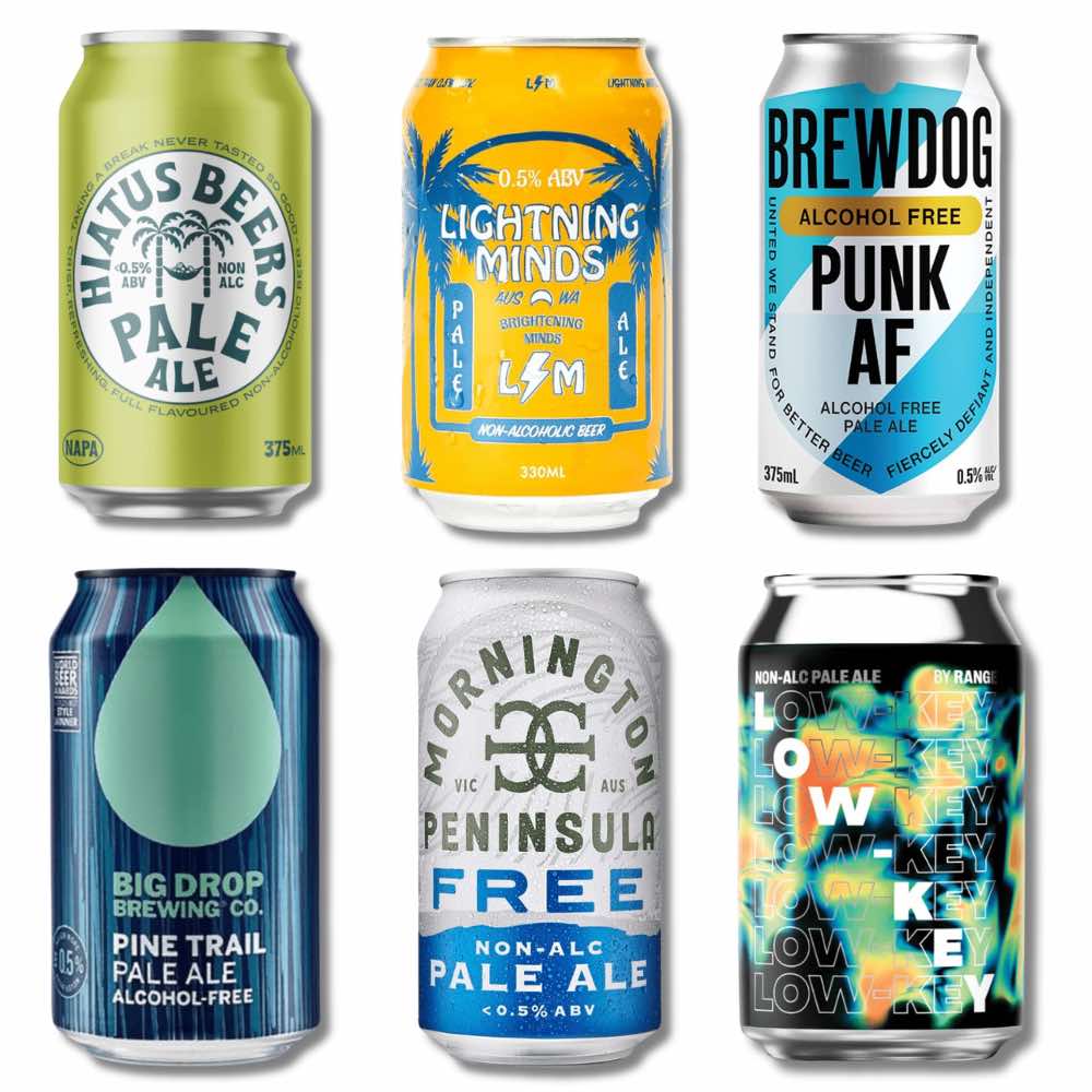 Pale Ale All-Stars Non-Alcoholic Mixed Case (24) - Craftzero - Craftzero
