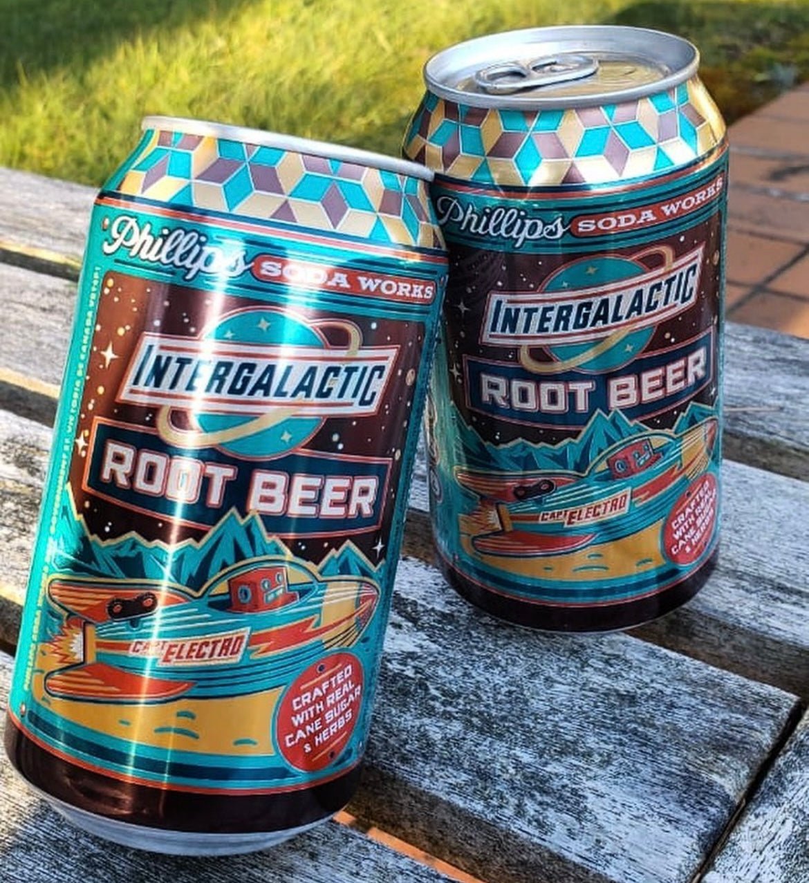 Phillips Soda Works Intergalactic Root Beer 355ml | Craftzero