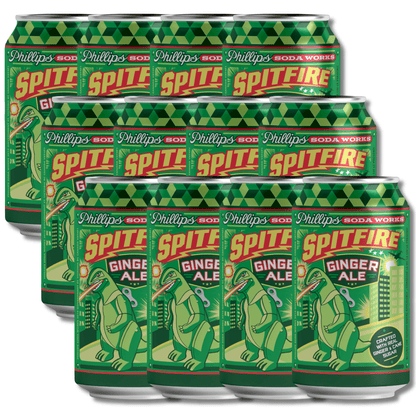 Phillips Soda Works Spitfire Ginger Ale 355ml ***BBD 08/26*** - Phillips Soda Works - Craftzero