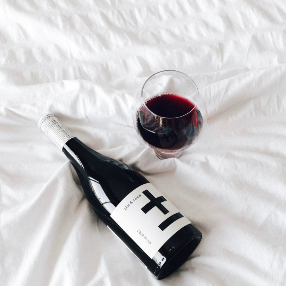 Plus & Minus Alcohol-Free Shiraz 750ml - Plus & Minus Wines - Craftzero