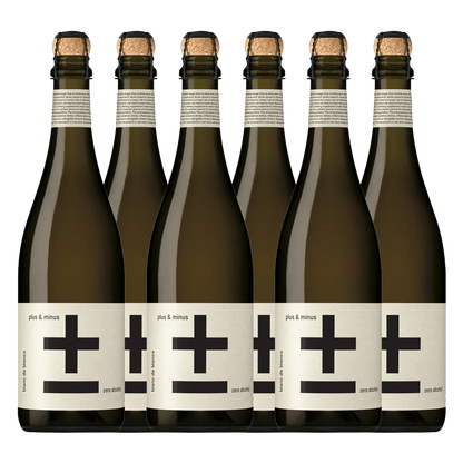 Plus & Minus Non-Alcoholic Blanc de Blancs 750ml - Plus & Minus Wines - Craftzero