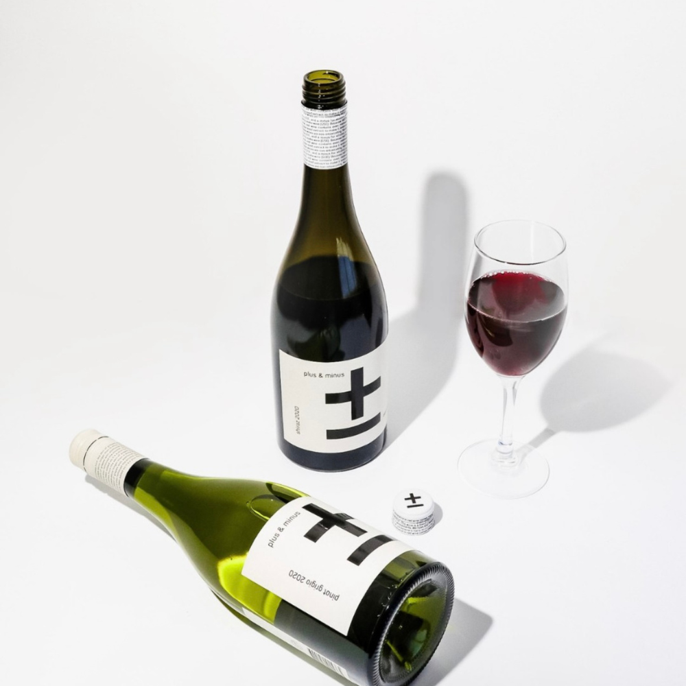 Plus & Minus Non-Alcoholic Wine Bundle (6 Pack)