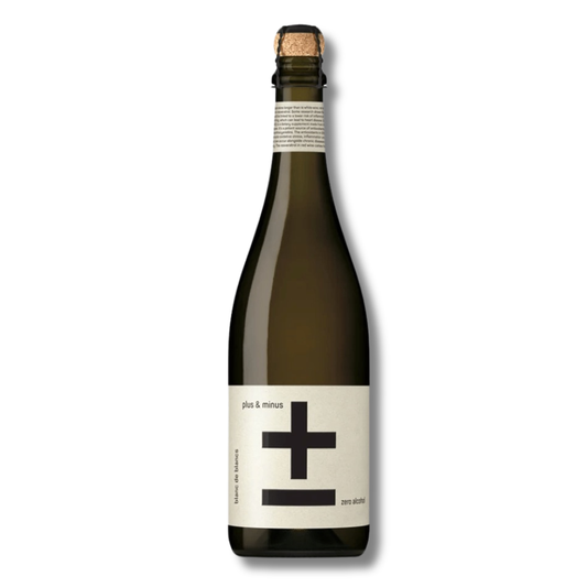 Plus & Minus Non-Alcoholic Blanc de Blancs 750ml - Plus & Minus Wines - Craftzero