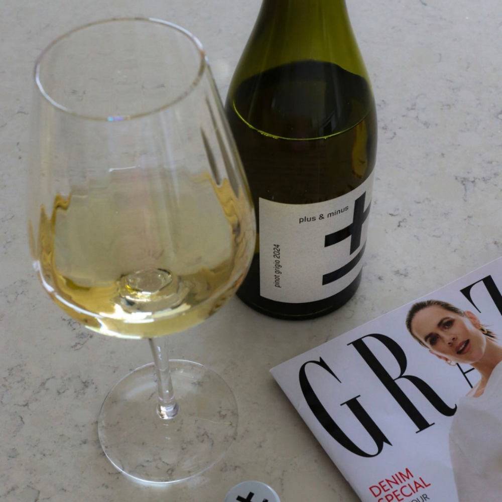 Plus & Minus Non-Alcoholic Pinot Grigio 750ml - Plus & Minus Wines - Craftzero