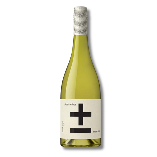 Plus & Minus Non-Alcoholic Pinot Grigio 750ml - Plus & Minus Wines - Craftzero