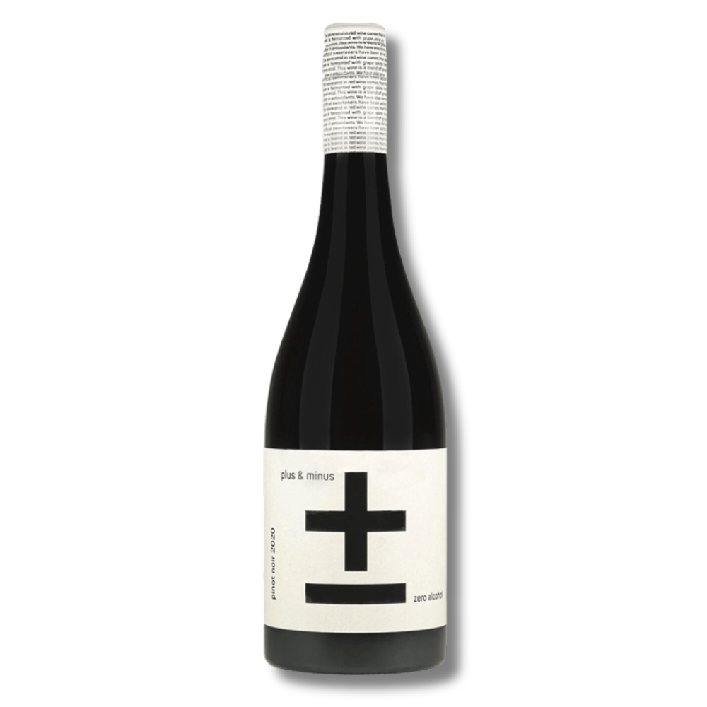 Plus & Minus Non-Alcoholic Pinot Noir 750ml - Plus & Minus Wines - Craftzero