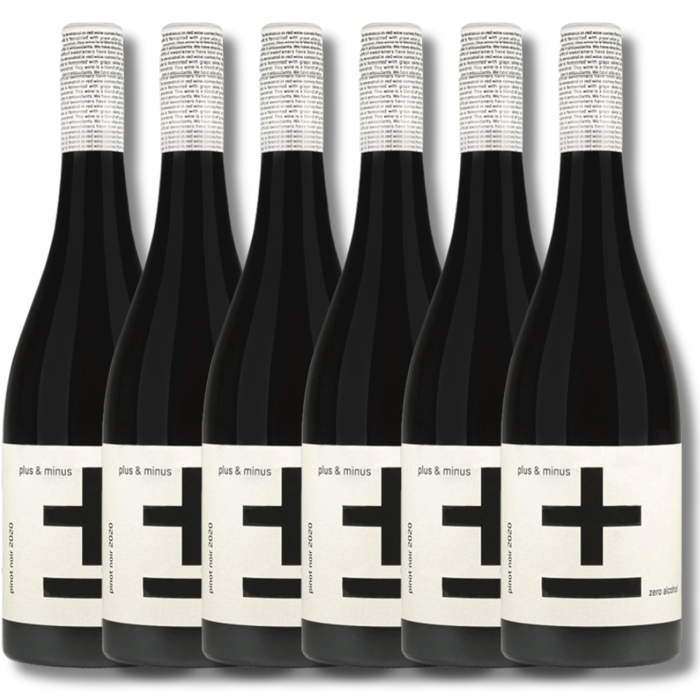 Plus & Minus Non-Alcoholic Pinot Noir 750ml - Plus & Minus Wines - Craftzero