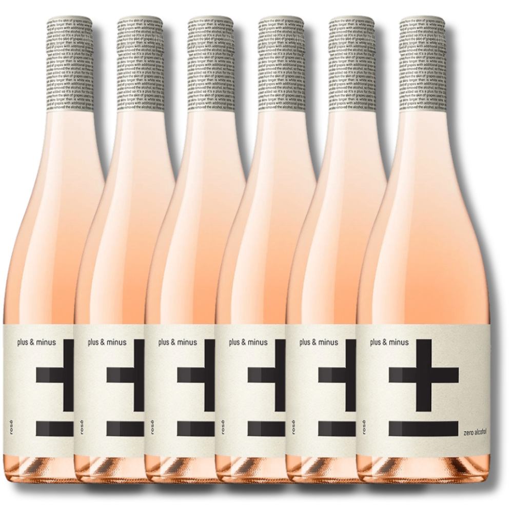 Plus & Minus Non-Alcoholic Rosé 750ml - Plus & Minus Wines - Craftzero