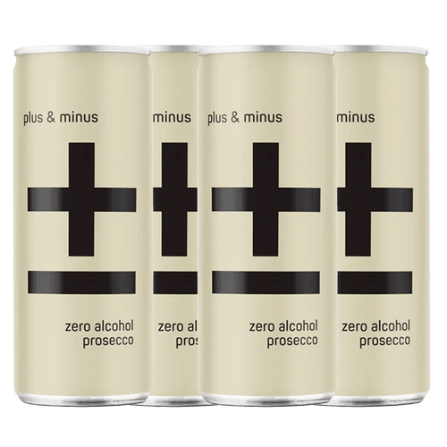 Plus & Minus Prosecco RTD 250mL - Plus & Minus Wines - Craftzero
