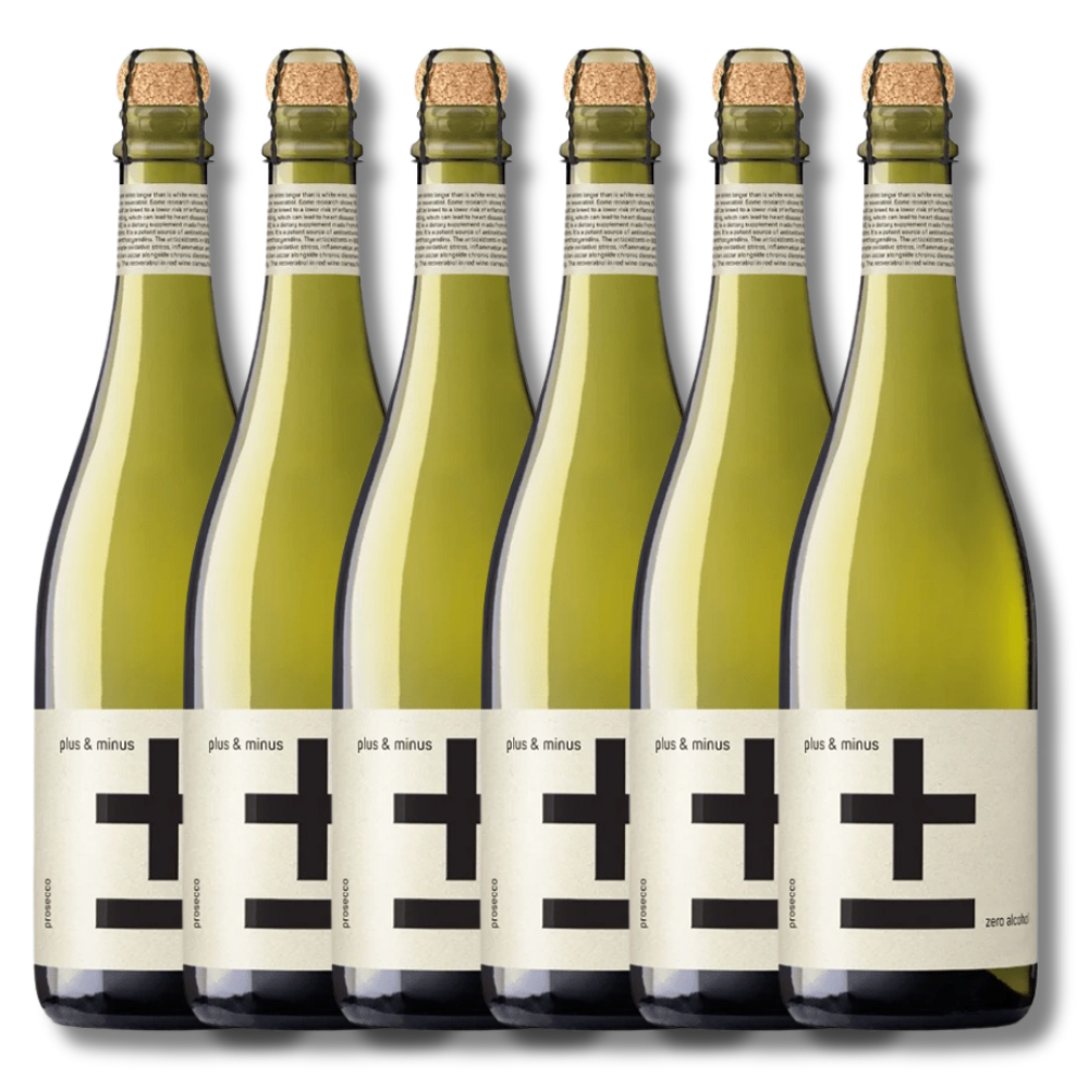 Plus & Minus Zero Alcohol Prosecco 750ml - Plus & Minus Wines - Craftzero