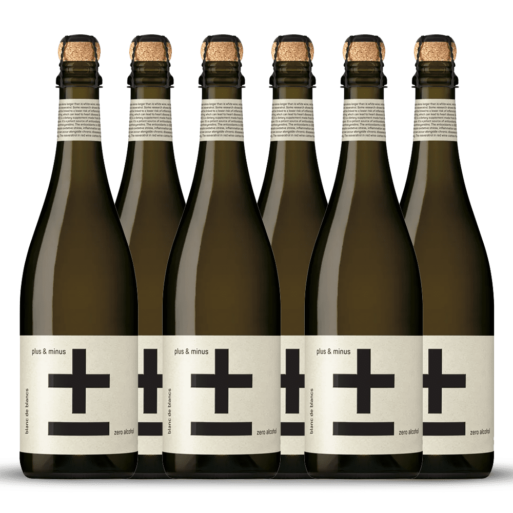 Plus & Minus Blanc de Blancs 750mL - Plus & Minus Wines - Craftzero