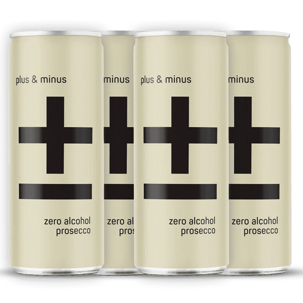 Plus Minus Prosecco RTD 4 Pack