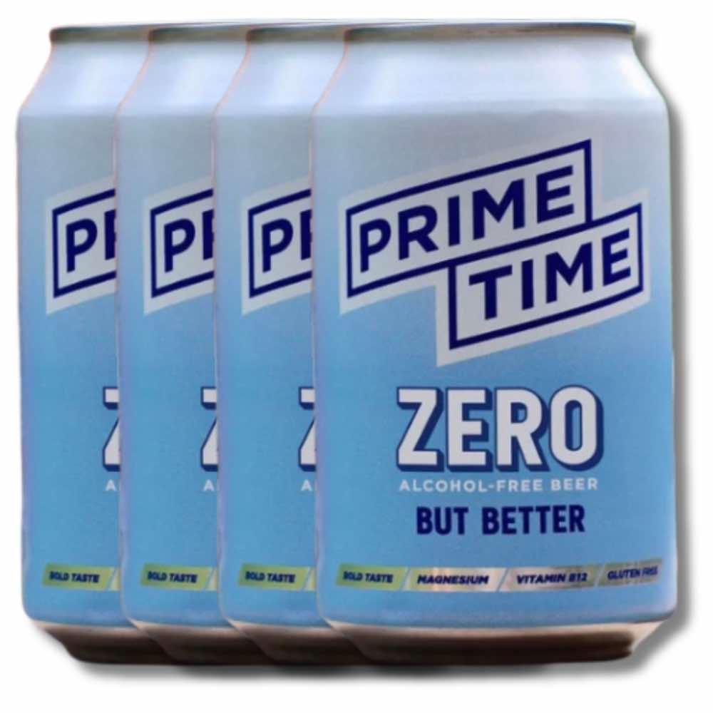 Prime Time Zero Alcohol-Free Functional Lager 330ml - Prime Time - Craftzero