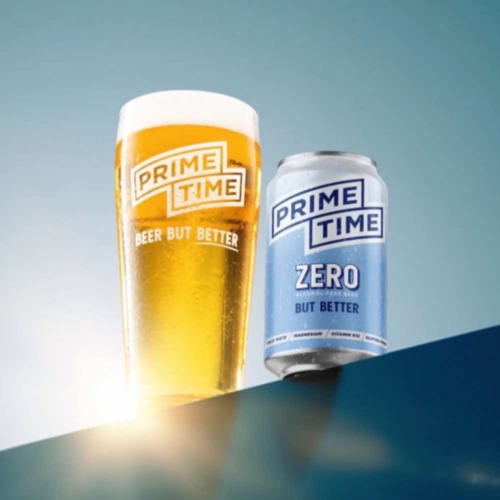 Prime Time Zero Alcohol-Free Functional Lager 330ml - Prime Time - Craftzero