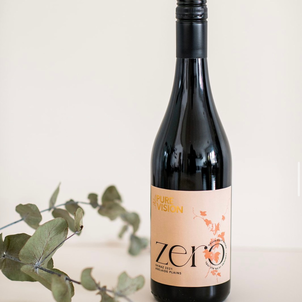 Pure Vision Non Alcoholic Shiraz 750ml - Pure Vision Wines - Craftzero