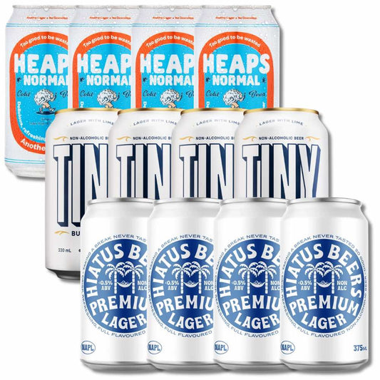 Refreshing Lager Trio: Hiatus Beers, Garage Project & Heaps Normal (12 Pack) - Craftzero - Craftzero