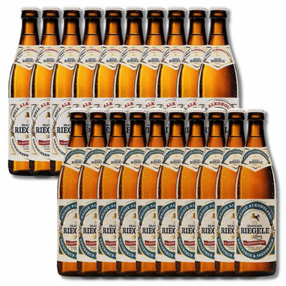 Riegele AlkoholFrei Helles & Weiss Duo (20 x 500ml)