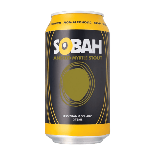 SOBAH Aniseed Myrtle Stout 375mL - Sobah Beverages - Craftzero