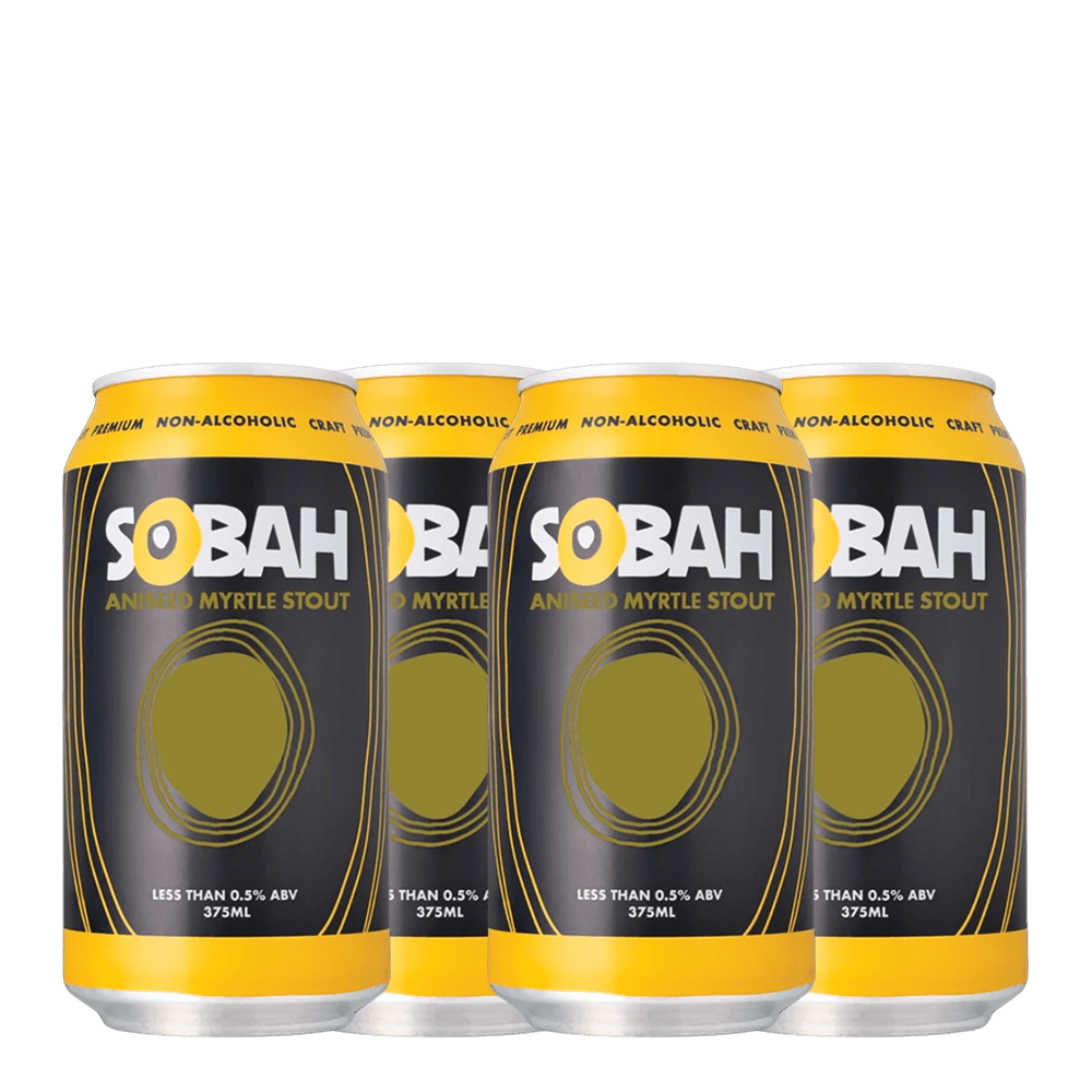 SOBAH Aniseed Myrtle Stout 375mL - Sobah Beverages - Craftzero