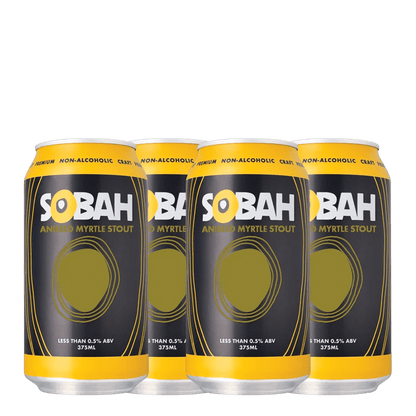 SOBAH Aniseed Myrtle Stout 375ml - Sobah Beverages - Craftzero