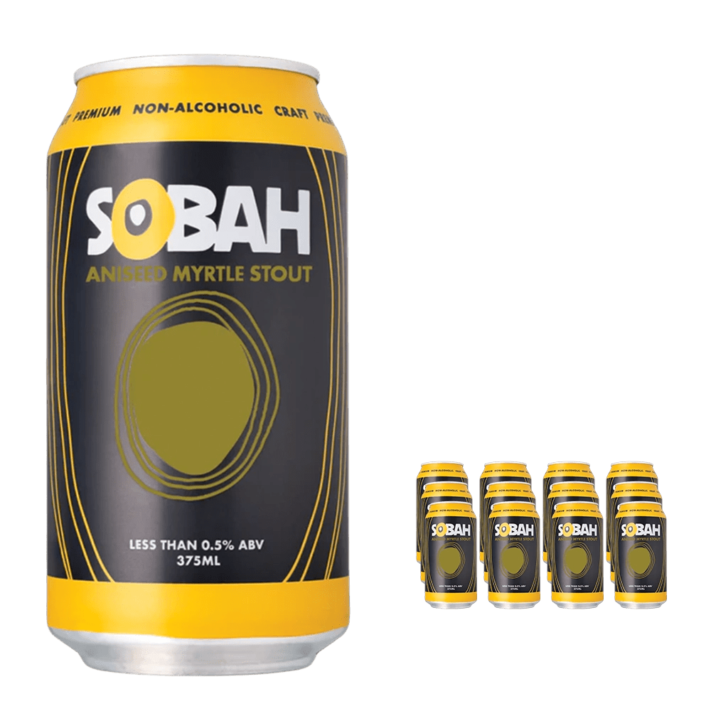 SOBAH Aniseed Myrtle Stout 375ml - Sobah Beverages - Craftzero