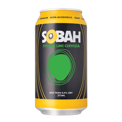 SOBAH Finger Lime Cerveza 375ml - Sobah Beverages - Craftzero