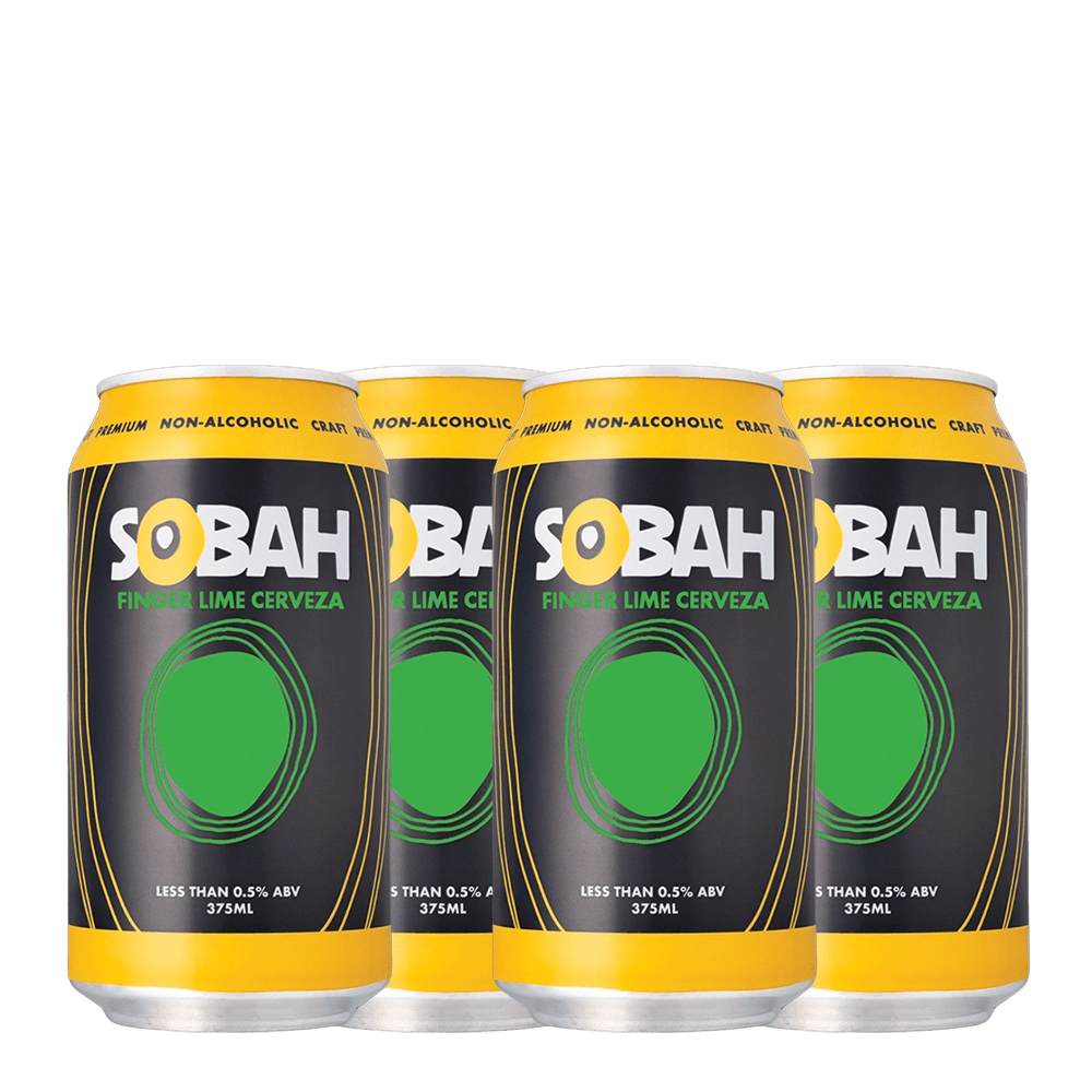 SOBAH Finger Lime Cerveza 375ml - Sobah Beverages - Craftzero