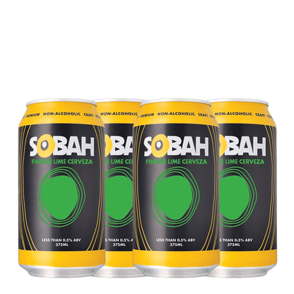 SOBAH Finger Lime Cerveza 375ml - Sobah Beverages - Craftzero