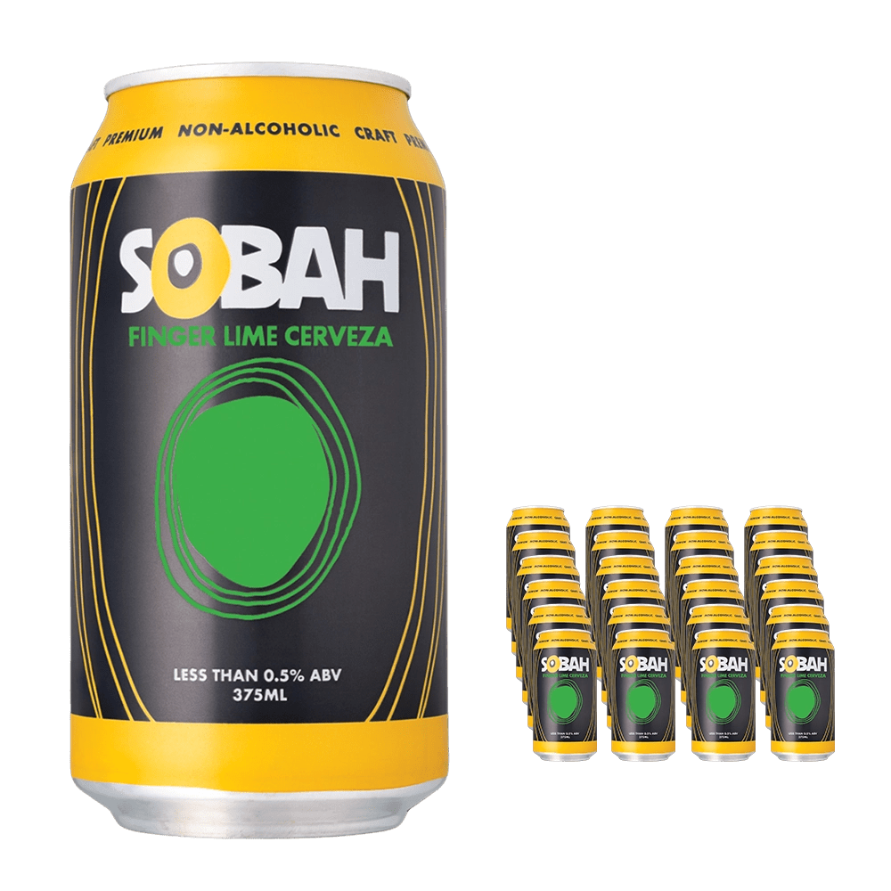 SOBAH Finger Lime Cerveza 375ml - Sobah Beverages - Craftzero