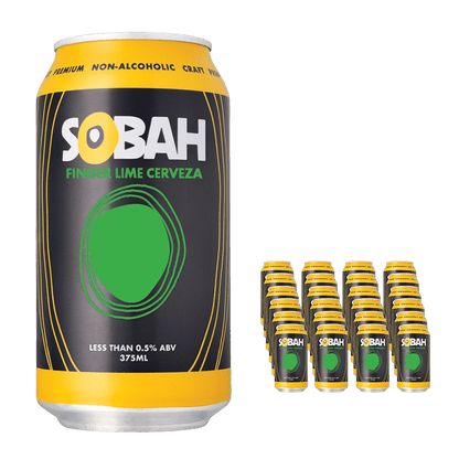 SOBAH Finger Lime Cerveza 375ml - Sobah Beverages - Craftzero