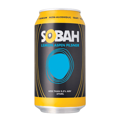 SOBAH Lemon Aspen Pilsner 375ml - Sobah Beverages - Craftzero