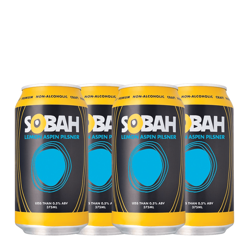 SOBAH Lemon Aspen Pilsner 375ml - Sobah Beverages - Craftzero