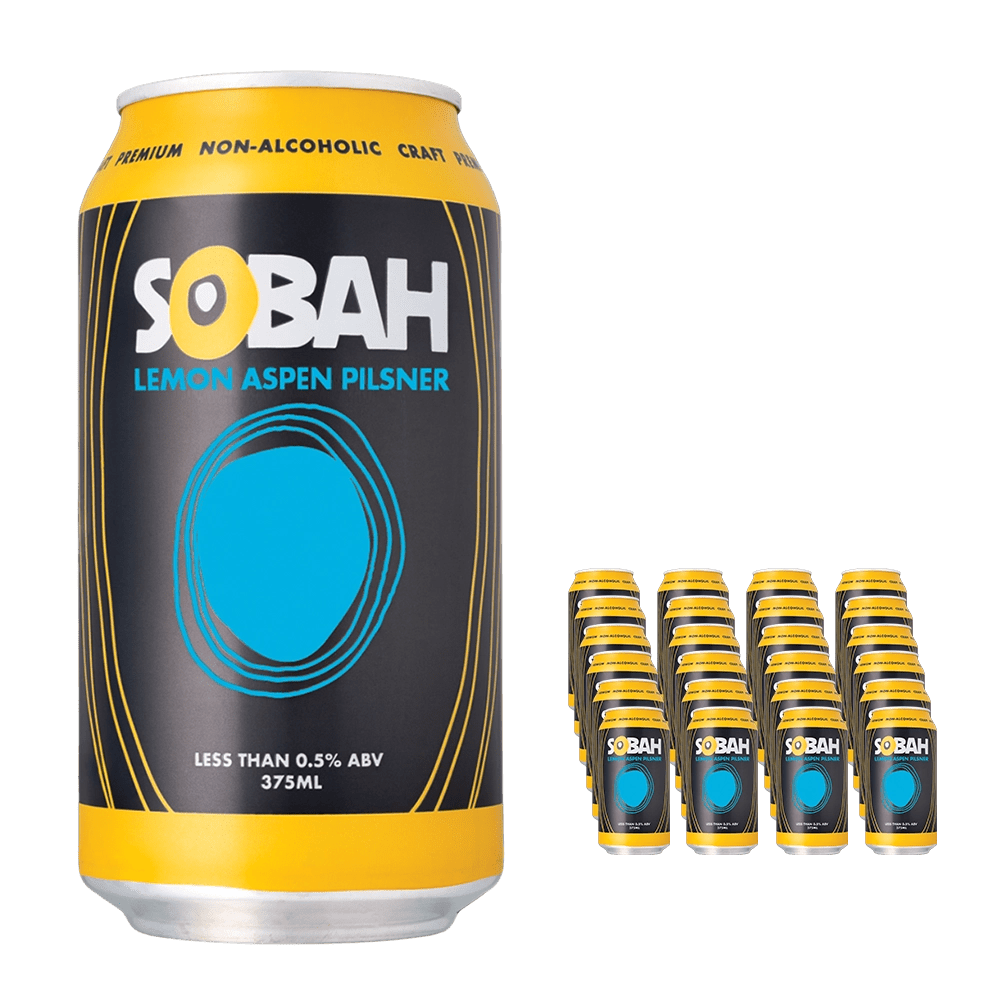 SOBAH Lemon Aspen Pilsner 375ml - Sobah Beverages - Craftzero
