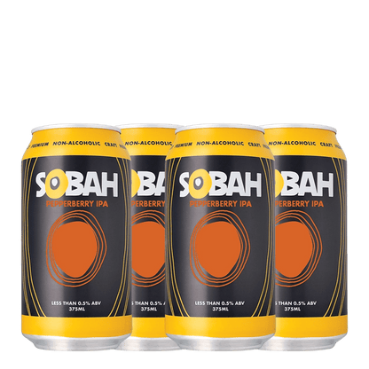 SOBAH Pepperberry Non-Alcoholic IPA 375ml - Sobah Beverages - Craftzero