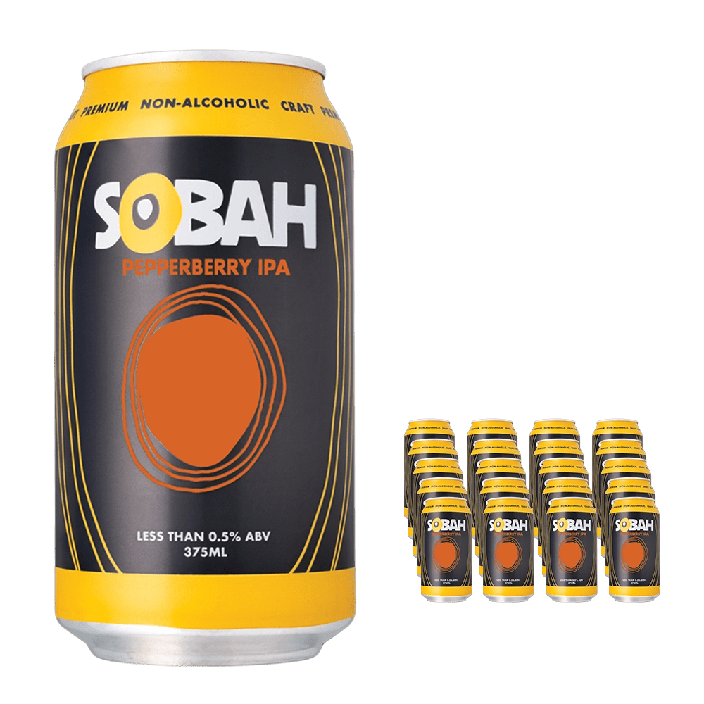 SOBAH Pepperberry Non-Alcoholic IPA 375ml - Sobah Beverages - Craftzero