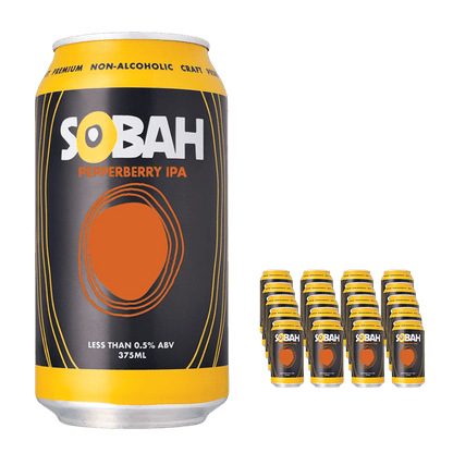 SOBAH Pepperberry Non-Alcoholic IPA 375ml - Sobah Beverages - Craftzero