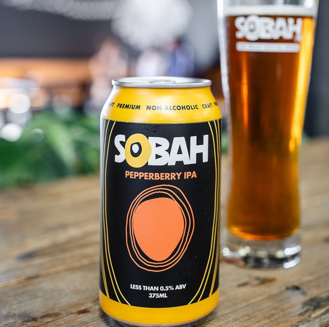 SOBAH Pepperberry Non-Alcoholic IPA 375ml - Sobah Beverages - Craftzero