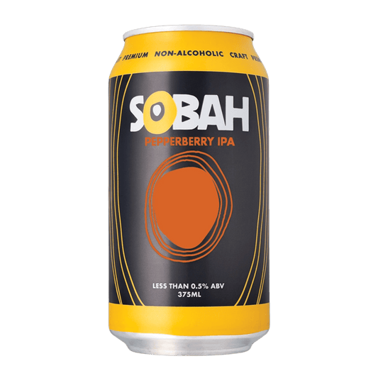 SOBAH Pepperberry Non-Alcoholic IPA 375ml - Sobah Beverages - Craftzero