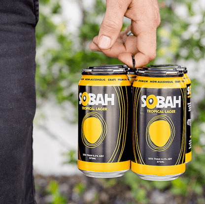 SOBAH Tropical Lager 375mL | Sobah Beverages | Craftzero