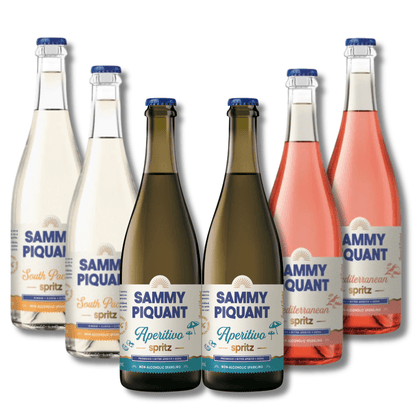 Sammy Piquant 750ml Spritz Bundle - Zero Alcohol (6 Pack) - Sammy Piquant - Craftzero