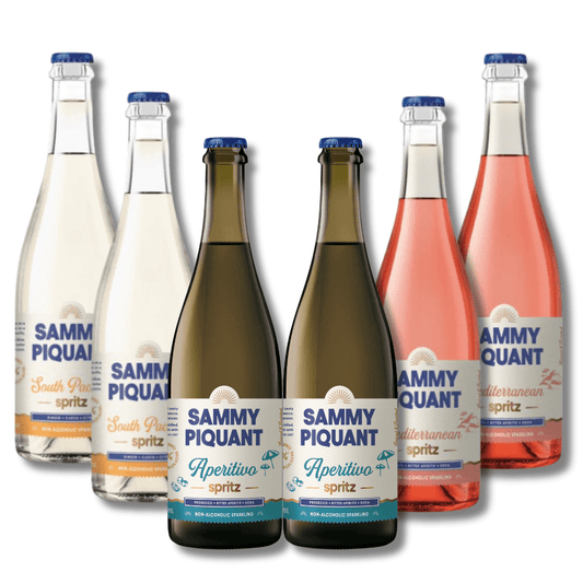 Sammy Piquant 750ml Spritz Bundle - Zero Alcohol (6 Pack) - Sammy Piquant - Craftzero