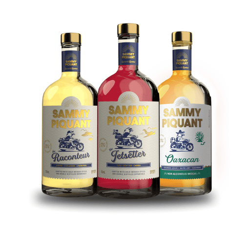 Sammy Piquant Alcohol Free Spirits Sesh Trio: 700ml Bundle - Sammy Piquant - Craftzero