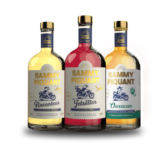 Sammy Piquant Alcohol Free Spirits Sesh Trio: 700ml Bundle - Sammy Piquant - Craftzero