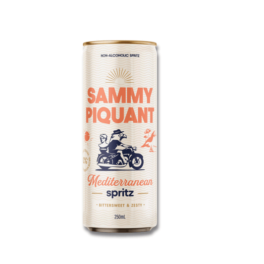 Sammy Piquant: Mediterranean Spritzer Cocktail 250ML - Sammy Piquant - Craftzero
