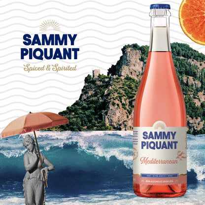 Sammy Piquant Non Alcoholic Mediterranean Spritz 750ml Bottle - Sammy Piquant - Craftzero